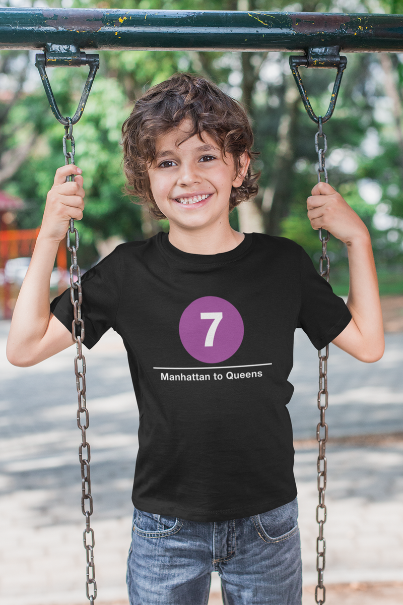NYC Subway Map Shirt | Kids Classic Logo Tees | NYC Subway Line