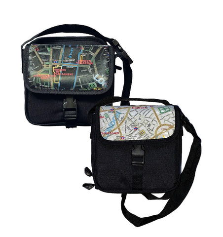 London Map Mini Messenger Bags