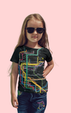 KIDS DIAGRAM SUBWAY MAP MANHATTAN TEE