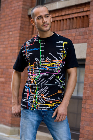 Manhattan Map Tees