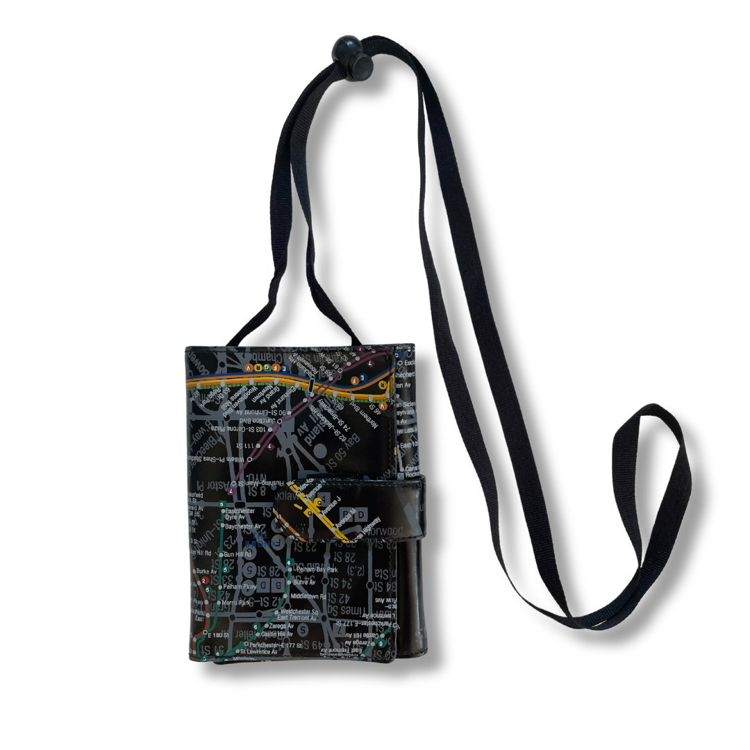 All Over Map Passport Case – NYC Subway Line