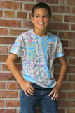 Kids All-Over Map Tee