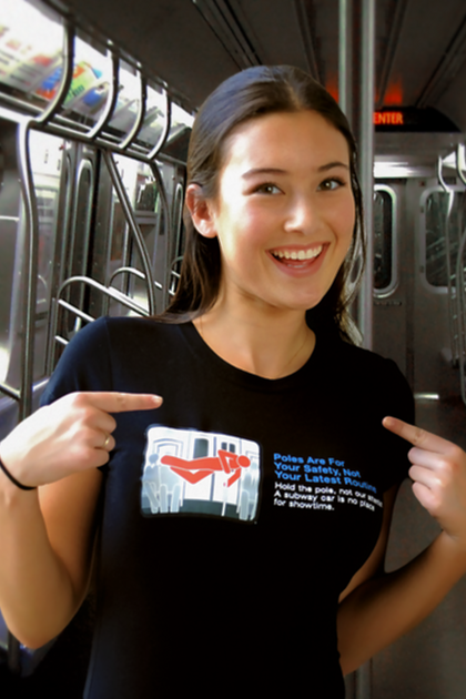 Slim-Fit "No Pole Dancing"  Tees