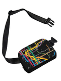 New! NYC Subway Manhattan Map Belt Bag
