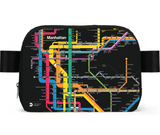 New! NYC Subway Manhattan Map Belt Bag