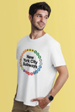 Multi-Circle Subway Tees White