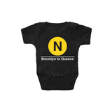 Baby Classic Subway Logo Rompers (24 Styles)