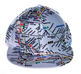 All Over Subway Map Cap