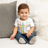 TODDLER DIAGRAM SUBWAY MAP MANHATTAN TEE