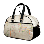NYC Subway Map Gym Bags
