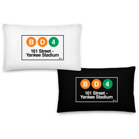 Yankee Stadium Pillow 12"x20"