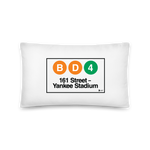 Yankee Stadium Pillow 12"x20"