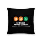 Yankee Stadium Square Pillows