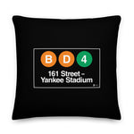 Yankee Stadium Square Pillows