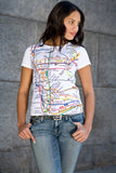 Slim-Fit Manhattan Map Tees
