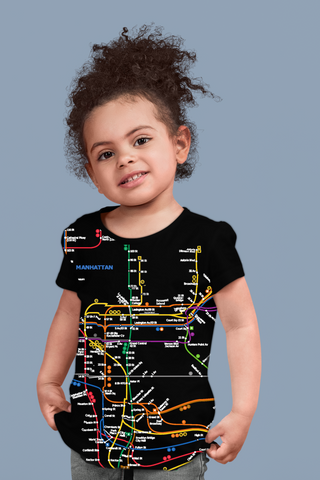 Toddler Manhattan Map Tees