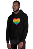 NYC Pride Heart Unisex Hoodie
