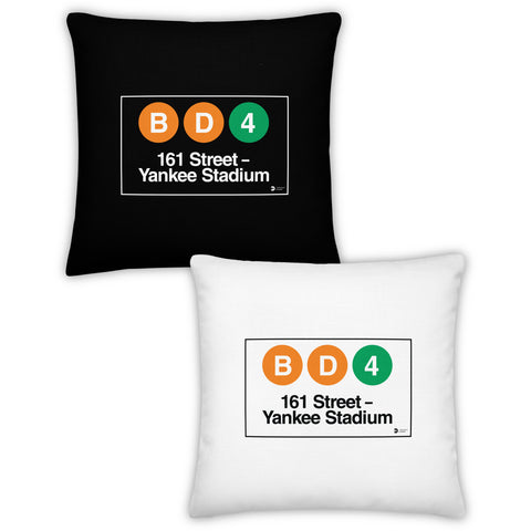 Yankee Stadium Square Pillows