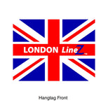 London Map Drawstring Backpacks | London Backpack | NYC Subway Line