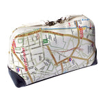 London Map Cosmetics Clutches | Print Clutches | NYC Subway Line