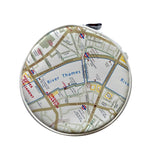 London Map Round Cosmetics Cases | Cosmetics Cases | NYC Subway Line