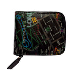 London Map Zip Wallets | Zipper Wallet | NYC Subway Line