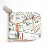 London Map Zip Wallets | Zipper Wallet | NYC Subway Line