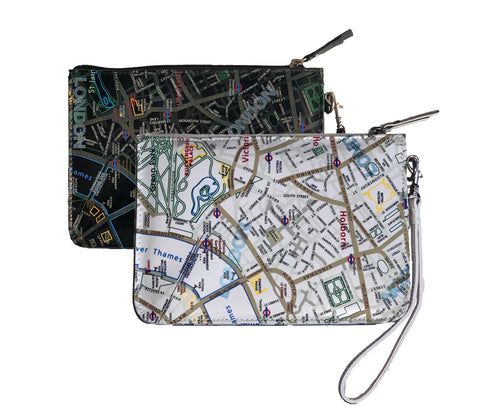 London Map Wristlets | Designer Wristlets | NYC Subway Line