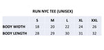 Run NYC T Shirt | Custom Printed T Shirt | NYC Subway Line