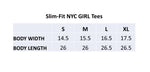 Slim Fit Girls T Shirt | Girls Pink T Shirt | NYC Subway Line