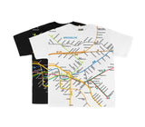 Toddler Brooklyn Map T Shirt | Brooklyn Map Tee | NYC Subway Line