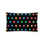 Subway Logo Pillow | Black Subway Logo Pillow | NYC Subway Line