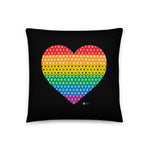 NEW! Pride Heart Reversible Throw Pillows