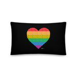 NEW! Pride Heart Reversible Throw Pillows