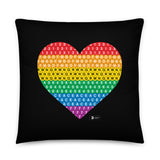 NEW! Pride Heart Reversible Throw Pillows