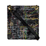 Map Cross Body Bag | Crossbody Bag | NYC Subway Line
