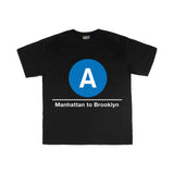 Brooklyn to Bronx Toddler Tee | NYC Subway Line