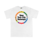 Kids Multi-Circle Tees | New York City Subways Tee | NYC Subway Line