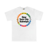Kids Multi-Circle Tees | New York City Subways Tee | NYC Subway Line