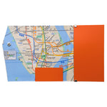 Subway Map Passport Case | Leather Passport Case | NYC Subway Line