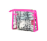 Subway Map Cosmetics Cases | Clear Cosmetics Case | NYC Subway Line