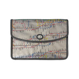 Map Envelope Clutches | Printed Clutch | NYC Subway Line