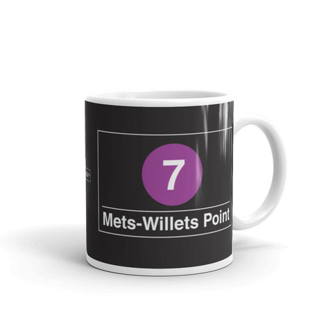 Mets Stadium Coffee Mug | Printed Mug | NYC Subway Line